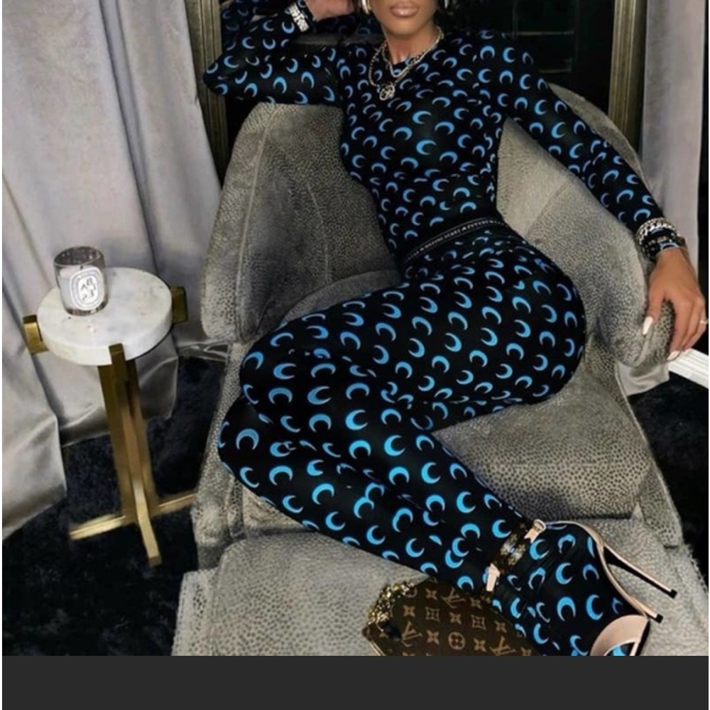 SOLD - BLUE MOON JUMPSUIT